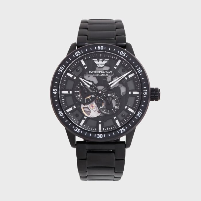 Emporio Armani Ladies' Rose Gold Crystal Dial Stainless Steel Watch - AR11244 - Image 7